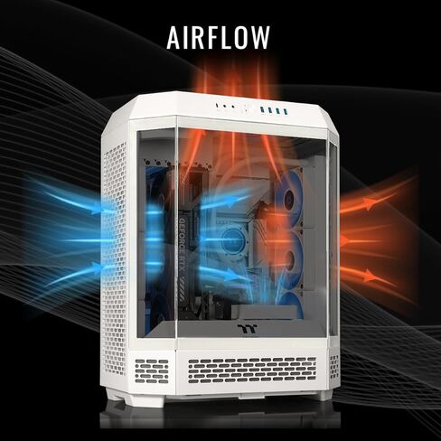 Thermaltake Reactor 9580S Gaming Desktop (AMD Ryzen™ 9 9950X3D, ToughRam 32GB DDR5 6400MT/s RGB Memory, NVIDIA® GeForce RTX™ 5080, 2TB NVMe M.2, WiFi, Windows 11) T6WT-X87S-580-LCS in Saudi Arabia