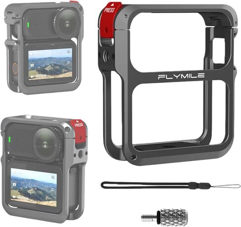 قفص حماية معدني لـ DJI Osmo Nano، قفص إطار واقٍ من الألومنيوم الممتد لقفص الأرانب مع ملحقات كاميرا بحزام in Saudi Arabia
