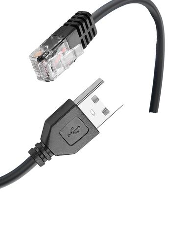سلك طاقة USB A إلى RJ11 بطول 1.7 متر /5.57 قدم متوافق مع أجهزة كشف الرادار Uniden لـ R8w، R8، R7، R4w، R4، R3، DFR9، DFR8، DFR7، بديل لسلك طاقة كاشف الرادار Uniden in Kuwait