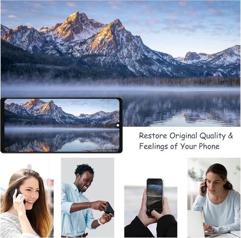 لشاشة Google Pixel 6A البديلة LCD (النماذج: GX7AS GB62Z G1AZG GB17L) مجموعة رقمية ثلاثية الأبعاد تعمل باللمس مع أدوات إصلاح in Kuwait