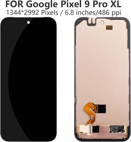 Original for Google Pixel 9 Pro XL LCD Display Screen Replacement for Google Pixel 9 Pro XL 5G LCD Digitizer Touch Screen Assembly GGX8B, GZC4K, GQ57S Repair Part with Bracket(Support Fingerprint) in Saudi Arabia