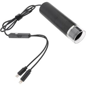 1PCS Pocket Handheld USB Microscopes, Compatible with Android iOS Devices, High Definition 1600X Magnification Digital Microscope Camera for Adults Kids in Saudi Arabia