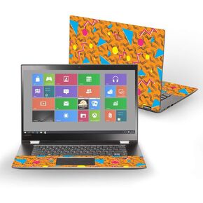 MightySkins Skin Compatible with Lenovo Flex 5 14" (2017) - 90s Tiger | Protective, Durable, and Unique Vinyl Decal wrap Cover | Easy to Apply, Remove, and Change Styles | Made in The USA in Kuwait