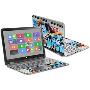 غلاف MightySkins متوافق مع HP Envy x360 مقاس 15.6 بوصة - الرومانسية المدرسية القديمة | غطاء ملتف من الفينيل واقٍ ومتين وفريد ​​من نوعه | سهل التطبيق والإزالة وتغيير الأنماط | صنع في الولايات المتحدة الأمريكية in Kuwait