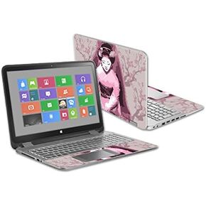 غلاف MightySkins متوافق مع HP Envy x360 15.6" - Geisha | غطاء ملتف من الفينيل واقٍ ومتين وفريد ​​من نوعه | سهل التطبيق والإزالة وتغيير الأنماط | صنع في الولايات المتحدة الأمريكية in Kuwait