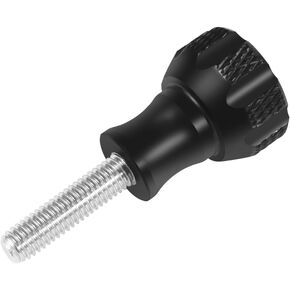 BGNing M5 مسمار إبهام ألومنيوم 19 ملم بمقبض قصير ملولب لـ GoPro Hero 11 Mini 10 9 8 MAX Xiaomi 4K حامل ثلاثي القوائم ملحقات كاميرا الحركة (5 قطع برغي بدون غطاء) in Kuwait