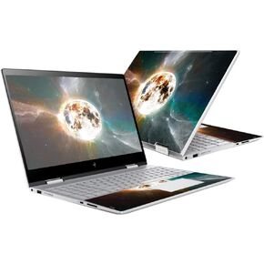 MightySkins Skin Compatible with HP Envy x360 15" (2017) - Moon Explosion | Protective, Durable, and Unique Vinyl Decal wrap Cover | Easy to Apply, Remove, and Change Styles | Made in The USA in Kuwait