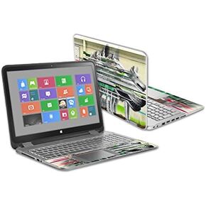 MightySkins Skin Compatible with HP Envy x360 15.6" - Wolf Family | Protective, Durable, and Unique Vinyl Decal wrap Cover | Easy to Apply, Remove, and Change Styles | Made in The USA in Kuwait