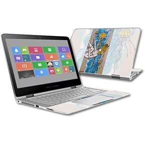 غلاف MightySkins متوافق مع HP Spectre x360 2-in-1 13.3" (2015) - يقع في مكانه | غطاء ملتف من الفينيل واقٍ ومتين وفريد ​​من نوعه | سهل التطبيق والإزالة | صنع في الولايات المتحدة الأمريكية in Kuwait