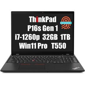 Lenovo ThinkPad P16s Intel i7-1260P 16.0 بوصة WUXGA (1920 x 1200) IPS، مضاد للتوهج، 300 شمعة في المتر المربع، ذاكرة الوصول العشوائي 32 جيجابايت، 1 تيرابايت NVMe SSD؛ NVIDIA T550 4 جيجابايت، قارئ بصمات الأصابع KYB بإضاءة خلفية، Window11 Pro - 2024 محطة عمل in Kuwait