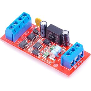 5 فولت RS485 إلى TTL UART MCU وحدة تحويل متبادل لإشارة المنفذ التسلسلي أوبتوكوبلر حماية من التيار الزائد ومضادة للعكس مسافة نقل كيلومتر- (5 فولت) in Kuwait