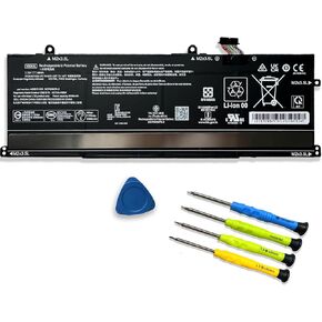 WE04XL استبدال بطارية HP Envy X360 16-AC 16-AD 2-in-1 Spectre X360 14-EU 2-in-1 Pavilion Plus 16-AB 16T-AB 14-ey 14-ew Series HSTNN-WB0F N39817-CF1 N66427-001 N39857-005 7.72 فولت 68 وات في الساعة in Kuwait