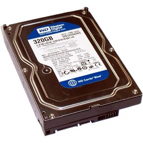 WD WD3200AAKS سعة 320 جيجابايت SATA بسرعة 7200 دورة في الدقيقة (متجدد) in Kuwait