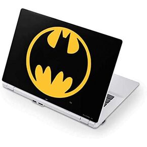 غلاف كمبيوتر محمول من Skinit متوافق مع جهاز Chromebook 13.3 بوصة (CB5-311P-T9AB) - تصميم شعار Warner Bros Batman مرخص رسميًا in Kuwait