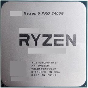 R 5 PRO 2400G R5 Pro 3.6 GHz Quad-Core Eight-Thread 65W CPU Processor YD240BC5M4MFB Socket AM4 in Saudi Arabia