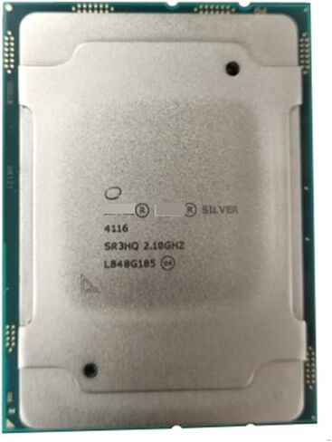Silver 4116 SR3HQ SILVER4116 Processor 16.5M Cache 2.10GHz 12-cores 85W LGA3647 CPU Used in Saudi Arabia