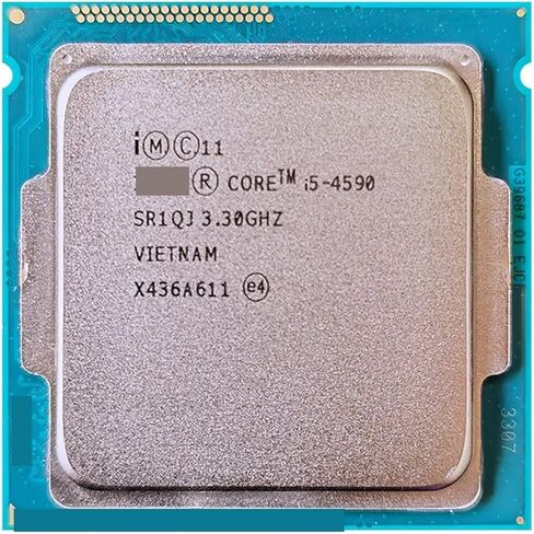 c I5 4590 Processor Quad-Core 3.3GHz L3 6M 84W Socket LGA 1150 Desktop CPU in Saudi Arabia
