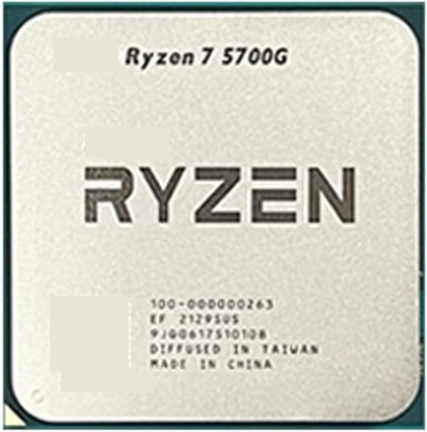 R 7 5700G R7 3.8GHz Eight-Core 16-Thread 65W L3=16M 100-000000263 Support Desktop CPU Gaming Socket AM4 in Saudi Arabia