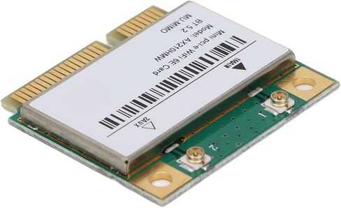 SUNGOOYUE AX210HMW WiFi 6 Wireless Card, PCIe Network Adapter with 5.2, MUMIMO Technology, 2.4G/5G/6G Support for 10/11, OS in Saudi Arabia