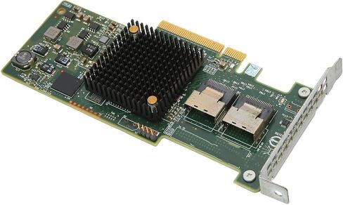 Keenso High Speed 6Gb HBA Card 8 Port Fibre Channel Adapter, Supports SSD & HDD, / Compatible Ethernet Adapter Card in Saudi Arabia