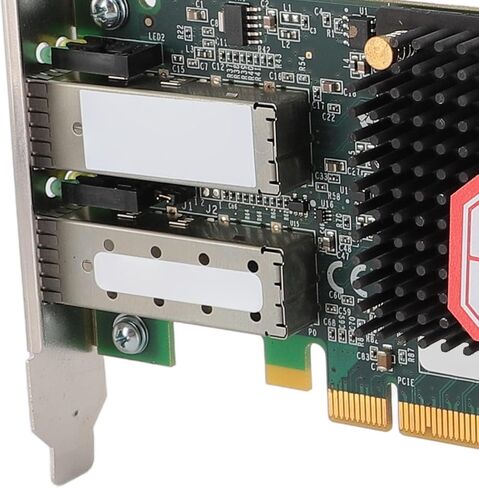 Dpofirs PCIe Network Adapter, Express Interface PCIe X8 PCIP Connection Connection for PC in Saudi Arabia