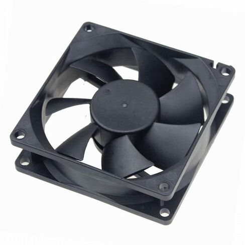 12V DC 80mm 2Pin 80x80x25mm CPU Cooling Computer PC Case 8025 Fan in Saudi Arabia