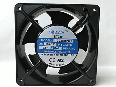 for Maxair BT220 12038B2HT AC220-240V 50/60Hz 0.17A Lu Fan in Saudi Arabia