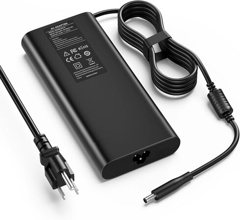 شاحن 130 واط لجهاز Dell XPS 15 9560 9570 7590 9550 Precision 5530 5520 & OptiPlex 3050 7050 7060 Micro - 19.5V 6.67A AC محول التيار الكهربائي - [طرف صغير 4.5 مم] - DA130PM130 HA130PM130 in Kuwait