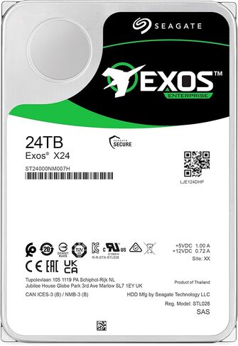 Seagate Exos X24 24TB SAS 512e/4Kn in Kuwait