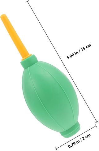 FRCOLOR 8Pcs Camera Lens Cleaning Air Blower Dust Cleaner Rubber Bulb Pump Set for Photography and Gardening Plant Care, Portable Green Compressed Air Duster Tool Random Color Random Color in Saudi Arabia