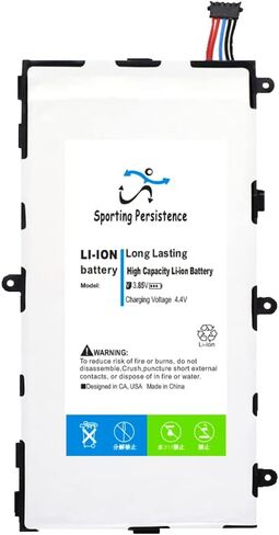 Lasting Capacity Rechargeable Business Upgraded AA Grade 4100mAh Battery Compatible with Samsung Galaxy Tab 3 7.0 SM-T217S Sprint in Saudi Arabia