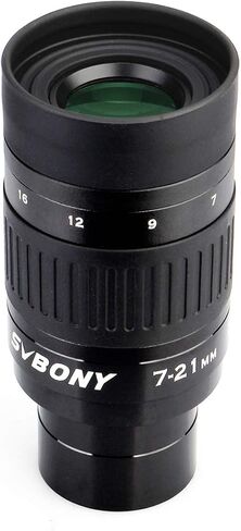 SVBONY Telescope Eyepiece 23mm 62° Wide Angle Aspheric Eyepiece Bundle with SV135 Zoom Eyepiece Zoom 7-21mm SV188P Dielectric Mirror Star Diagonal in Saudi Arabia