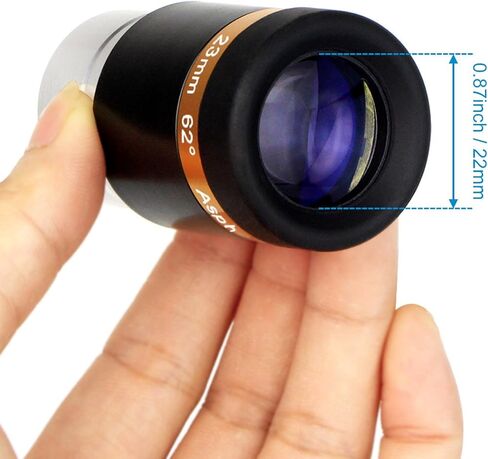 SVBONY Telescope Eyepiece 23mm 62 Wide Angle Aspheric Eyepiece Bundle with 4mm & 40mm Eyepieces, Telescope Accessory for Astronomy Telescope in Saudi Arabia