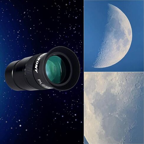 SVBONY Telescope Eyepiece 23mm 62 Wide Angle Aspheric Eyepiece Bundle with 4mm & 40mm Eyepieces, Telescope Accessory for Astronomy Telescope in Saudi Arabia