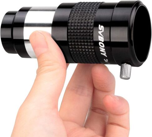 SVBONY Telescope Eyepiece 15mm 66° Wide Angle Bundle with 3X Barlow Lens，Fully Mutil Coated 1.25 inches Telescope Accessories for Astronomical Observations in Saudi Arabia