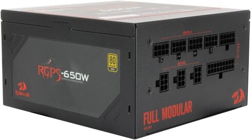 Redragon RGPS-650W 80 Plus Gold Modular Gamer Power Supply in Saudi Arabia