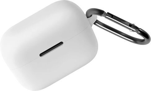 جراب Geiomoo من السيليكون لهاتف Anker Soundcore AeroClip، غطاء حماية ناعم ومرن مقاوم للخدش مع حلقة تسلق (أسود) in Kuwait
