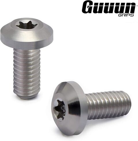 Guuun CZ Grips Screws, 4 O Rings, T10 Torx Key, 4 Stainless Steel Screws Fancy CZ Screws in Saudi Arabia