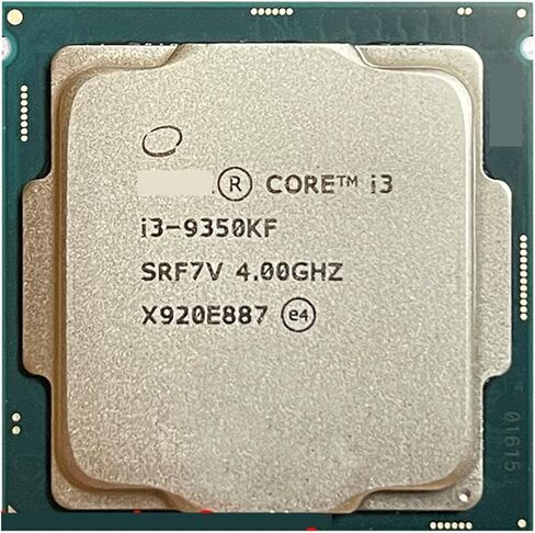 c I3-9350KF I3 9350KF 4.0 جيجا هرتز رباعي النواة رباعي الخيوط وحدة المعالجة المركزية 91 وات 8 متر معالج LGA 1151 in Saudi Arabia