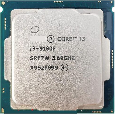 c I3-9100F I3 9100F 3.6 جيجا هرتز SRF7W /SRF6N رباعي النواة رباعي الموضوع وحدة المعالجة المركزية 65 واط 6 متر المعالجLGA 1151 in Saudi Arabia