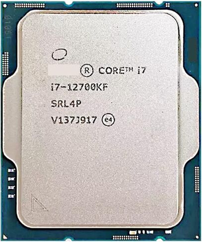 c I7-12700KF N I7 12700KF 3.6 GHz اثني عشر نواة وعشرين خيط L3 = 25 متر 125 واط دعم DDR4 DDR5 سطح المكتب وحدة المعالجة المركزية المقبس LGA 1700 in Saudi Arabia