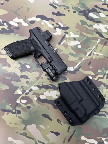 حافظة Kydex سوداء متوافقة مع Springfield Hellcat PRO Streamlight TLR-7 sub 1913 in Kuwait