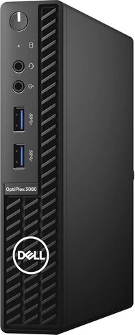 Dell OptiPlex 3080 Micro Desktop Computer - 10TH Gen Intel Core i5-10600 Upto 4.8GHz - 16GB RAM, 512GB M.2 NVME SSD, AC Wi-Fi, Bluetooth, DisplayPort, HDMI - Windows 11 Pro (Renewed) in Saudi Arabia