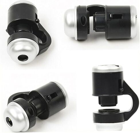 jojofuny Cell Phone Microscope 30x Led Camera Light Phone Lenses Portable Magnifying Glass in Saudi Arabia