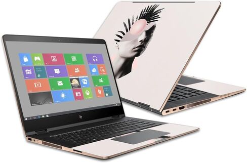 غلاف MightySkins متوافق مع جهاز HP Spectre x360 Convertible مقاس 15.6 بوصة (2017) - عقل فارغ | غطاء ملتف من الفينيل واقٍ ومتين وفريد ​​من نوعه | سهل التطبيق والإزالة | صنع في الولايات المتحدة الأمريكية in Kuwait