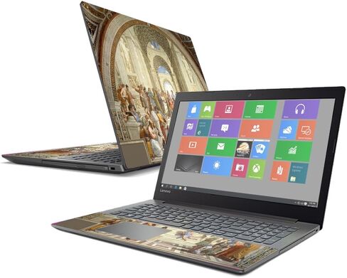 MightySkins Skin Compatible With Lenovo IdeaPad 320 15" (2017) - School Of Athens | Protective, Durable, and Unique Vinyl Decal wrap cover | Easy To Apply, Remove, and Change Styles | Made in the USA in Saudi Arabia