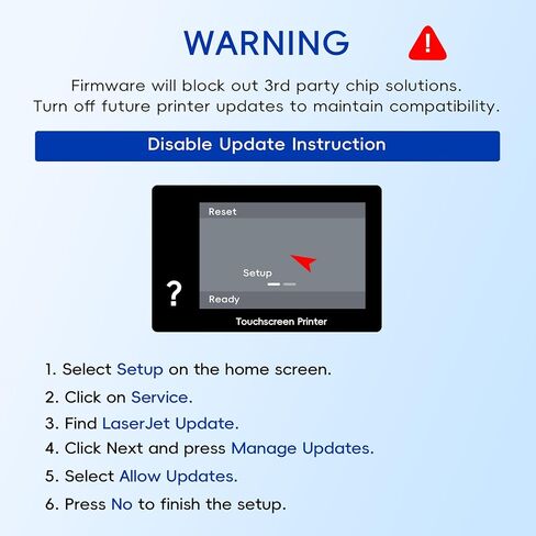 خراطيش حبر 206A بديلة لطابعة HP W2110A 206A تعمل للطابعة Color LaserJet Pro MFP M283fdw M255dw M283cdw M283fdn M255nw M255dw M282nw (4 عبوات أسود سماوي أرجواني أصفر) in Kuwait