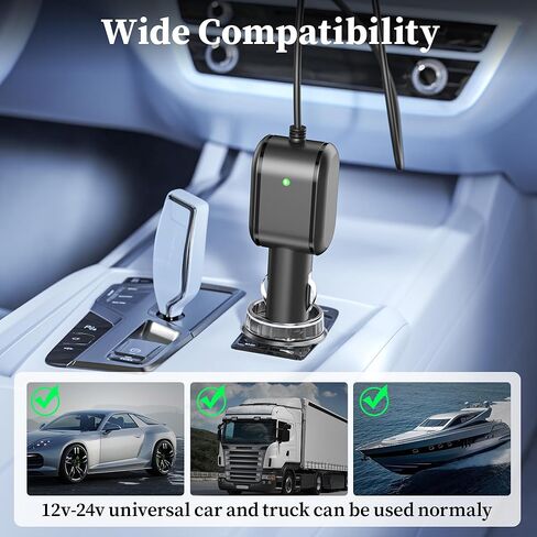شاحن سيارة لكابل شحن Garmin Nuvi USB لـ Garmin Nuvi، Drive، DriveSmart، DriveAssist، DriveTrack، RV GPS، كابل طاقة TA20 لكابل شاحن Garmin بطول 6 أقدام سلك شحن USB in Kuwait
