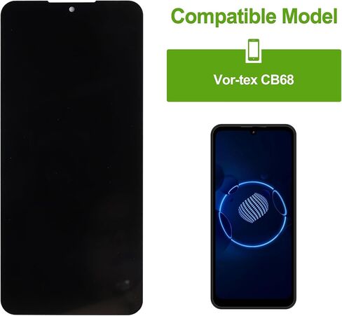 LCD Digital Display Replacement Compatible with Vortex CB68 6.74" LCD Display Touch Screen Digitizer Assembly with Repair Tools in Saudi Arabia