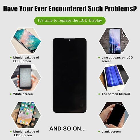 LCD Digital Display Replacement Compatible with Vortex CB68 6.74" LCD Display Touch Screen Digitizer Assembly with Repair Tools in Saudi Arabia